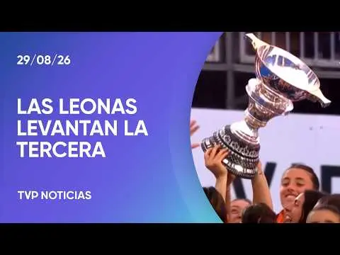 Las Leonas levantan la tercera: premiación y gloria para las campeonas