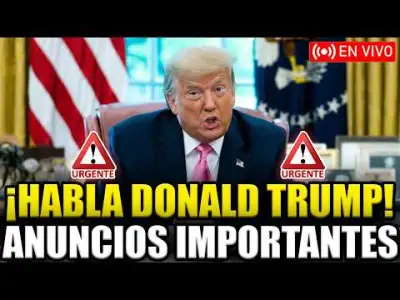 🔴URGENTE TRUMP EN VIVO CON ANUNCIOS IMPORTANTES DESDE LA CASA BLANCA