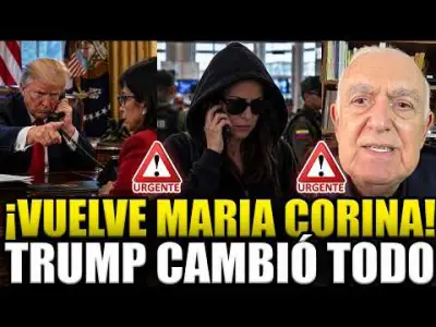 🚨URGENTE PRIMICIA DE RUCKAUF ¡TRUMP CAMBIA TODO Y MARIA CORINA MACHADO REGRESA A VENEZUELA!