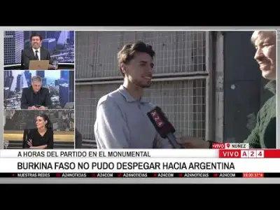⚽ BURKINA FASO NO PUDO DESPEGAR HACIA ARGENTINA