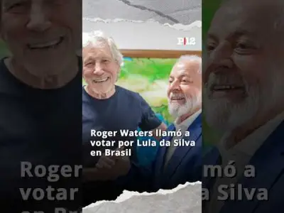 ✊🏻 Roger Waters llamó a votar por Lula da Silva en Brasil
