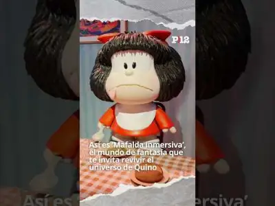 😍 Así es "Mafalda inmersiva": el mundo de fantasía que te invita revivir el universo de Quino