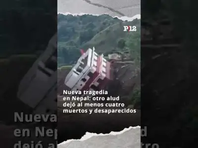 😱 Nueva tragedia en Nepal: otro alud dejó al menos cuatro muertos y desaparecidos