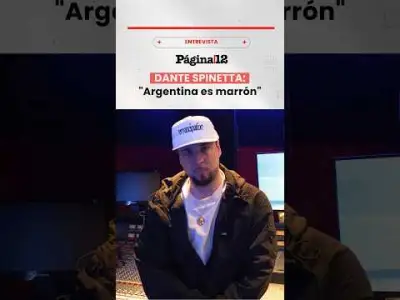 👩🏽🧑🏽 Dante Spinetta: "Argentina es marrón"