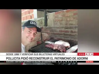 👉 POLLICITA PIDIÓ RECONSTRUIR EL PATRIMONIO DE ADORNI