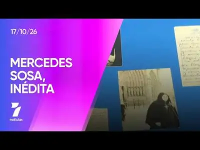 "Mercedes Sosa fotógrafa", en el Palacio Libertad