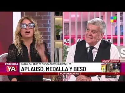 💋 MARTÍN FIERRO DE RADIO, UBFAL VS. BISSO, PERGOLINI Y MÁS: APLAUSO, MEDALLA Y BESO