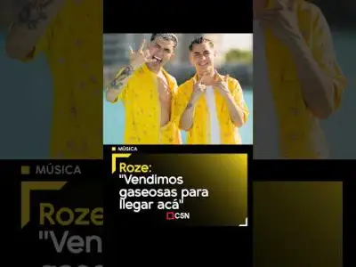 Roze: “Vendimos gaseosas para llegar acá”