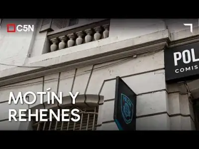 TENSION en CABA | PRESOS tomaron REHENES en COMISARÍA