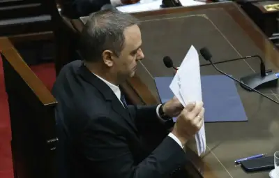 Adorni había declarado en el Congreso que echaron a 215 terroristas, 29.785 menos de los que anunció Milei