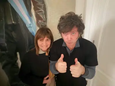 Milei recibió a Bullrich en Olivos