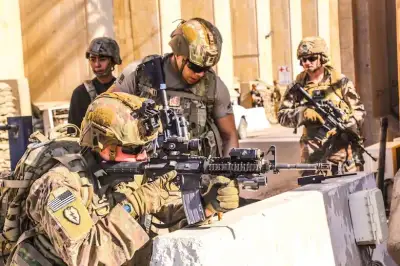 Las fuerzas estadounidenses se retiran de Irak después de dos décadas
