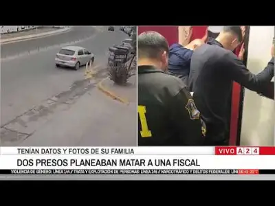 🔴 ALARMA POR COMPLOT DE DOS PRESOS PARA MATAR A UNA FISCAL
