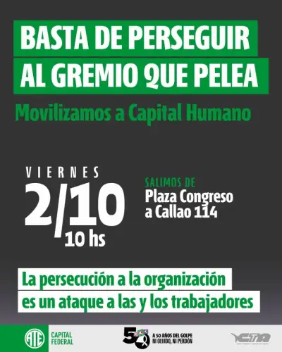 ATE Desarrollo Social denuncia persecución sindical y recorte salarial en el SENAF