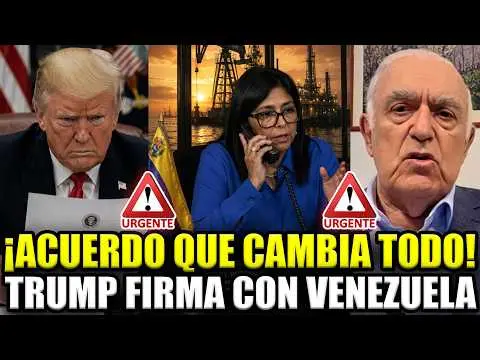 🚨URGENTE BOMBA DE RUCKAUF ¡TRUMP FIRMA ACUERDO CON VENEZUELA QUE SACUDE TODO! ¿PELIGRA LA ELECCIÓN?