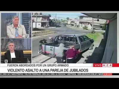 🚨 Violento robo a matrimonio de jubilados