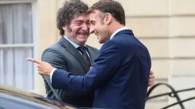 El retuit de Milei riéndose de Macron a horas de su audiencia con él