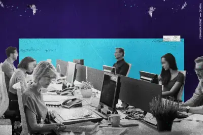 Romperse el lomo laburando (frente a la pantalla)