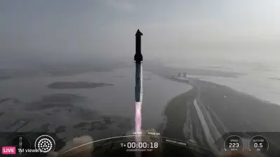 SpaceX completó su primer vuelo orbital con el cohete Starship