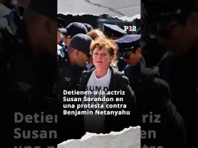 ✊🏻 Detienen a la actriz Susan Sarandon en una protesta contra Benjamin Netanyahu
