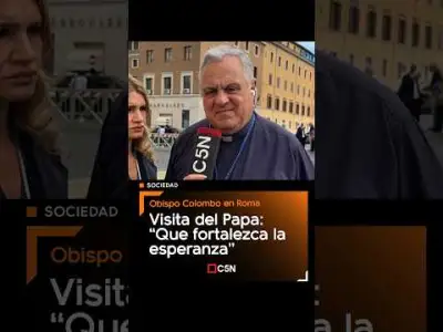 EXPECTATIVA por la visita del PAPA LEÓN XIV
