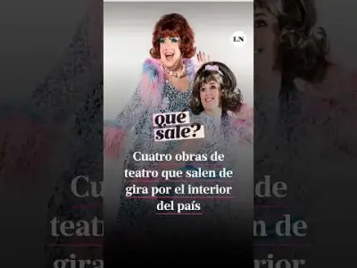 Cuatro obras de teatro que salen de gira por el interior del país