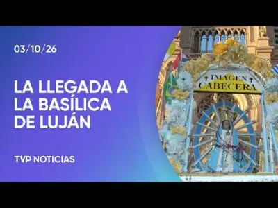 Así llegaban los fieles a la basílica de Luján para pedir y agradecer a la Vírgen