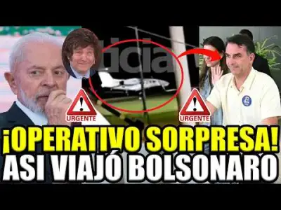 🚨URGENTE ¡CONFIRMADO CÓMO FLAVIO BOLSONARO DESPEGÓ DE ARGENTINA Y SORPRENDIÓ A TODOS! MILEI LO HIZO