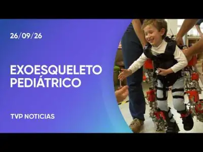 Primer exoesqueleto pediátrico en Argentina