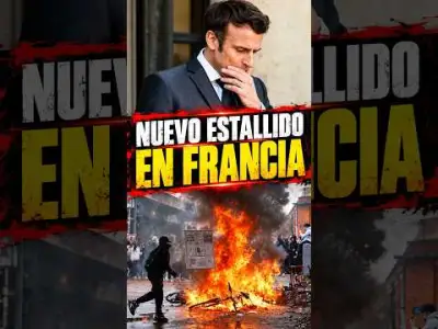 🚨ALERTA POR NUEVO ESTALLIDO EN FRANCIA