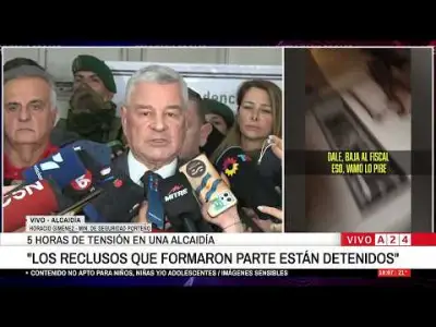 📢 HORACIO GIMÉNEZ - MIN.SEGURIDAD CABA: "LOS RECLUSOS SERÁN TRASLADADOS"