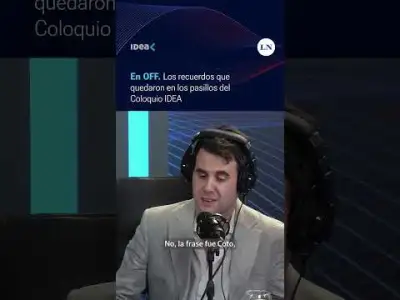 PERIODISTAS EN OFF | Los recuerdos históricos que quedaron en los pasillos del Coloquio IDEA