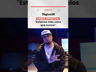 💬 Dante Spinetta: "Estamos más solos que nunca"