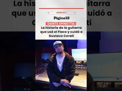 🎸 Dante Spinetta y la historia de la guitarra que usó el Flaco y cuidó a Gustavo Cerati