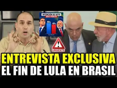 ¡BOLSONARO ARRIBA DE LULA A 2 DIAS DE LA ELECCIÓN! ENTREVISTA EXCLUSIVA A EDUARDO BOLSONARO