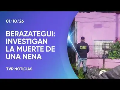 Berazategui: encontraron muerta a una nena y detuvieron a cuatro familiares