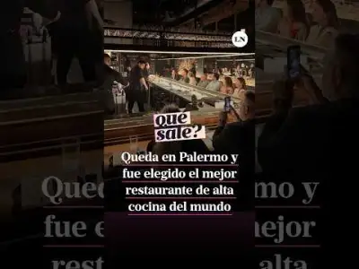 Queda en Palermo y fue elegido el mejor restaurante de alta cocina del mundo