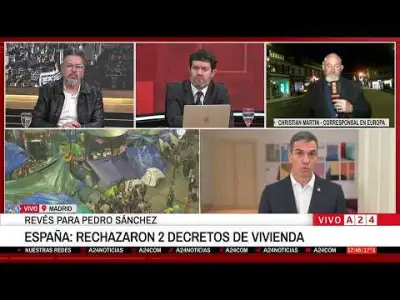 🔴 ESPAÑA: RECHAZARON DOS DECRETOS DE VIVIENDA