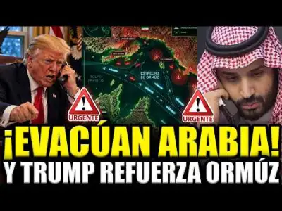 🚨URGENTE TRUMP ORDENÓ EVACUAR ARABIA SAUDITA Y ENVIA PORTAAVIONES A ORMÚZ ¡ESTALLÓ LA GUERRA!