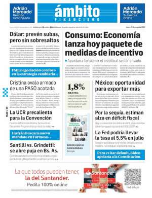 Tapa ambito de Hoy